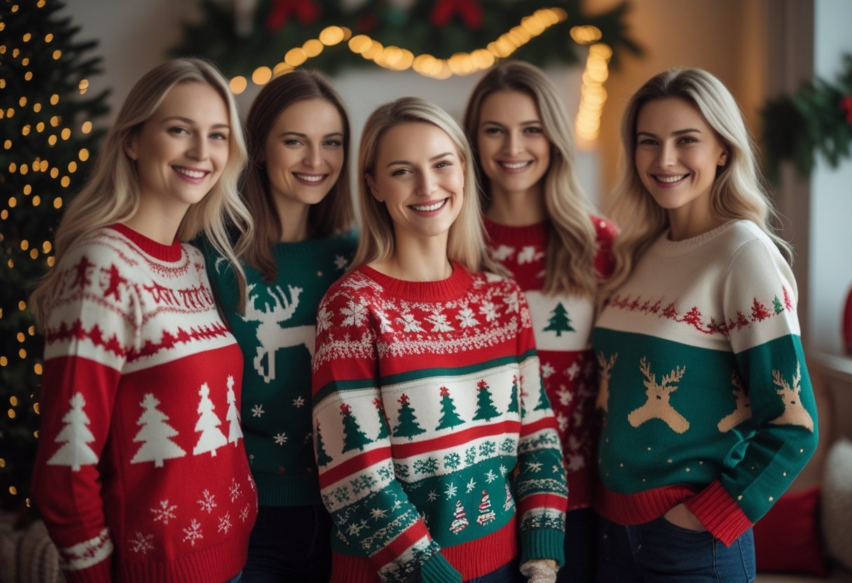 Find de bedste julebluser til kvinder i aar